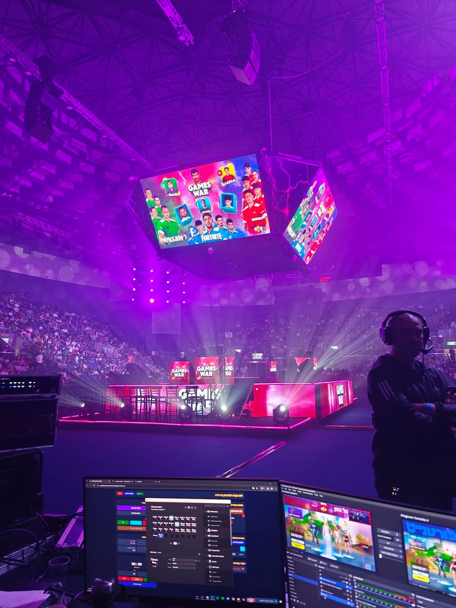 Games War · Live Stage and Audience Production for Passover 2025 — project image 1